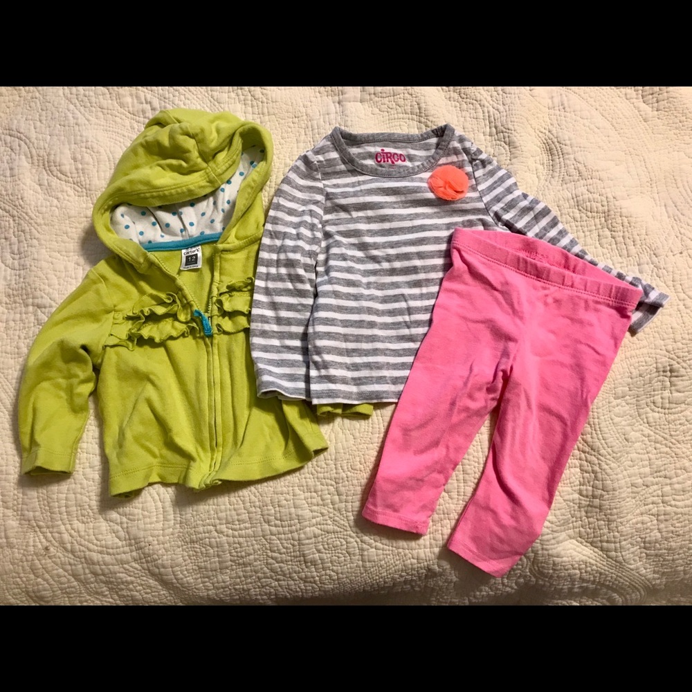 Assorted 12 month girls clothes